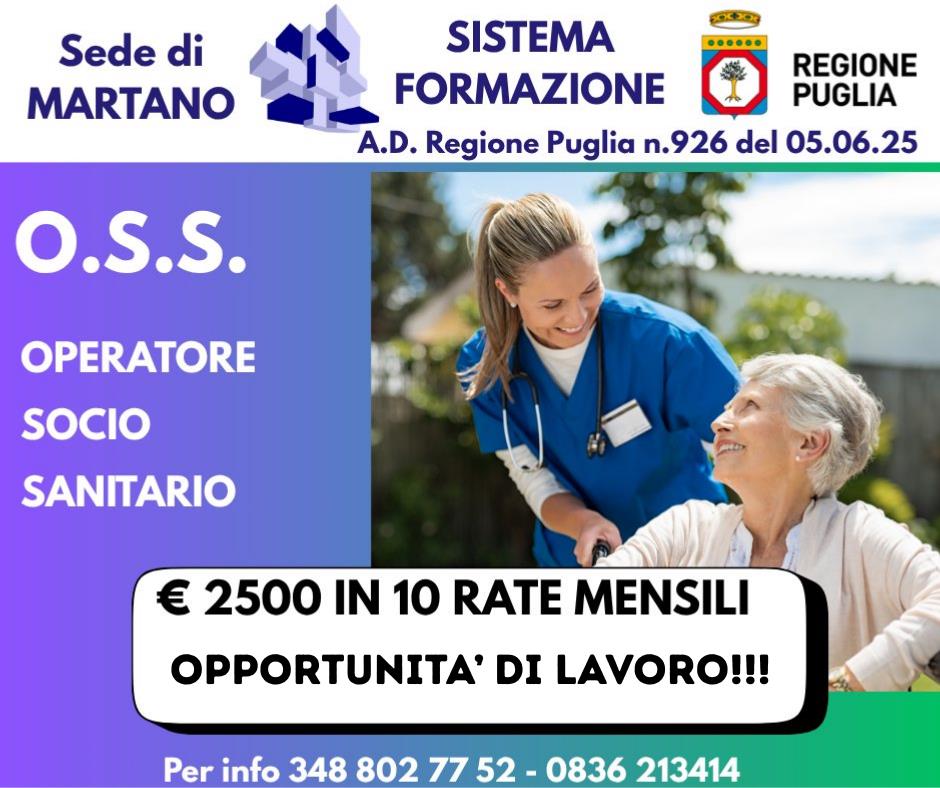 notizia in categoria QUALIFICA O.S.S.: Corso per il conseguimento della qualifica di O.S.S.